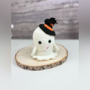 Handcrafted Crochet Ghost Halloween Fall Decor